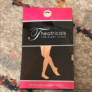 Ballet Pink Footed Microfiber Tights